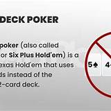 658bet short deck poker