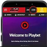 playbet login